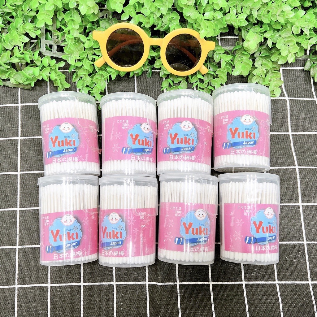 Combo 2 Hộp Tăm Bông Yuki Cho Bé