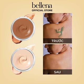 Kem che khuyết điểm hình xăm sẹo đậm màu chống nước Bellena KX2