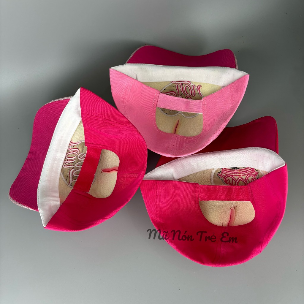 NÓN KẾT GẤU DÂU CHO TRẺ EM - MŨ LƯỠI TRAI ĐI CHƠI