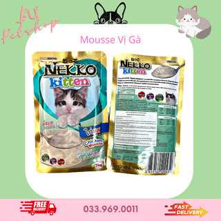 [Chính Hãng] Pate Cho Mèo Nekko - Gói 70g
