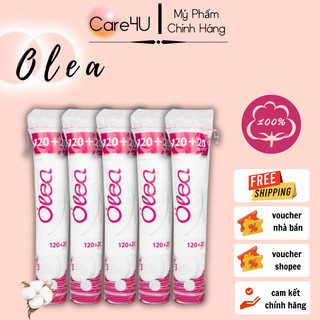  Combo 5 gói bông tẩy trang Olea 120+20 miếng (5*140 miếng)