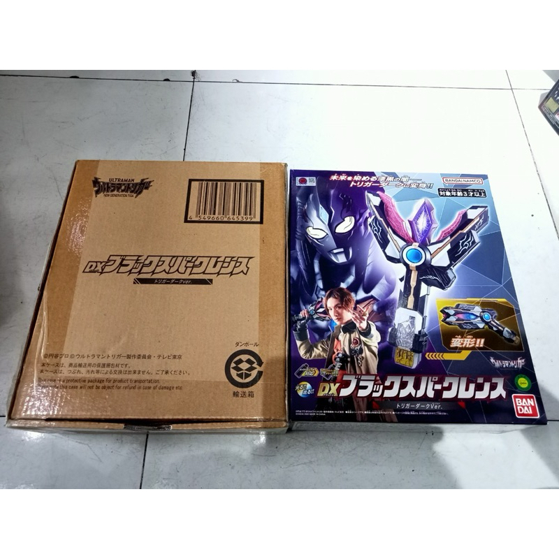 Đồ chơi siêu nhân Ultraman DX BANDAI Black Spark Lens Trigger Dark Ver chính hãng