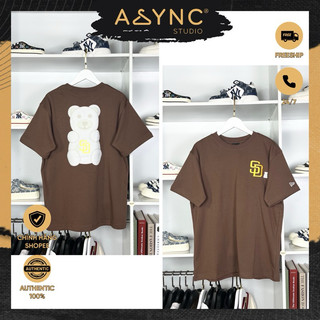 (Auth) Áo Thun New Era x MLB San Diego Gấu Trắng Màu Nâu CODE: 14148886 - Async Studio
