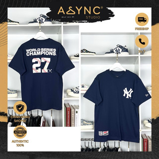 (Auth) Áo Thun New Era x MLB NY World Series Navy CODE: 11837590 - Async Studio