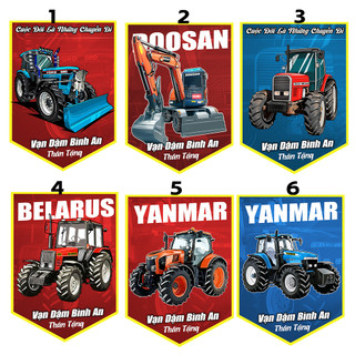 Cờ Đồ Họa Máy Xúc Doosan và Máy Cày Belarus, Máy Cày Ford, Yanmar các mẫu