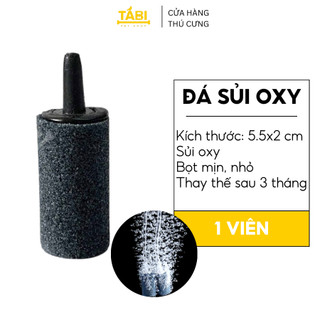 Sủi Oxy Trụ Dài Cao Cấp 5.5Cm - Cục Sủi Oxi Cực Mịn Cho Hồ Cá Cảnh [SỦI ĐEN NHỎ]