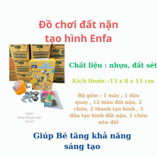 Đồ chơi đất nặn , đồ chơi máy trộn đất sét tạo hình dành cho bé 2 đến 6 tuổi hàng khuyến mãi sữa Enfa