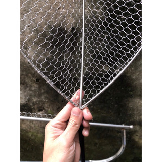 Vợt đánh cá inox 25x30cm.( 1 chiếc )