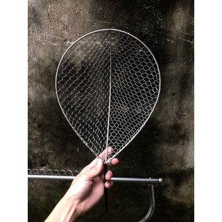 Vợt đánh cá inox 25x30cm.( 1 chiếc )