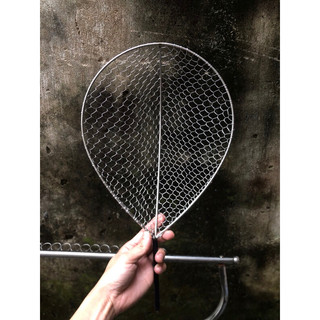Vợt đánh cá inox 25x30cm.( 1 chiếc )