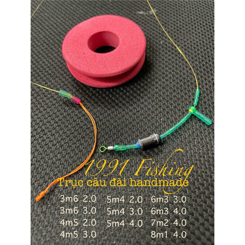 Trục Câu Đài Buộc Sẵn ( Câu Chép, Rô...)