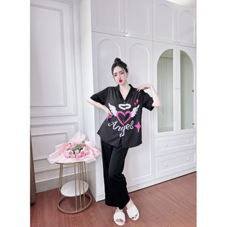 Đồ Bộ Bigsize Lụa Mango in 5D 50-100kg - M4