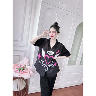 Đồ Bộ Bigsize Lụa Mango in 5D 50-100kg - M4