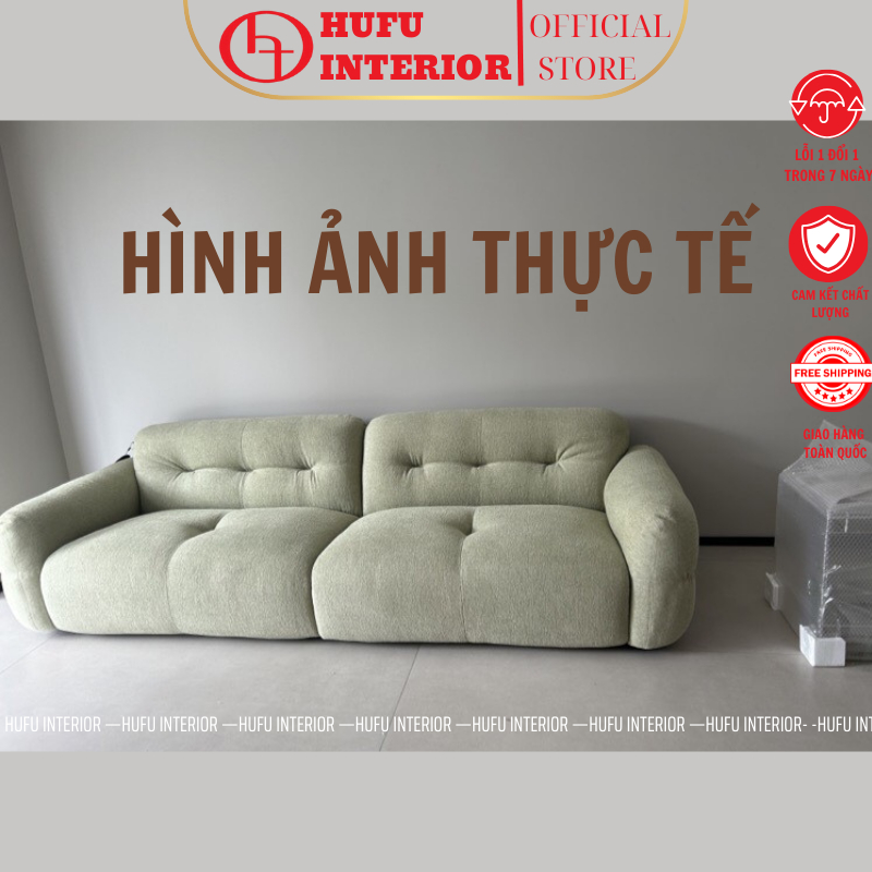 (FREESHIP) SOFA RÚT MÚI PHỒNG - SOFA DECOR PHÒNG KHÁCH CAO CẤP | HUFU INTERIOR | BigBuy360 - bigbuy360.vn