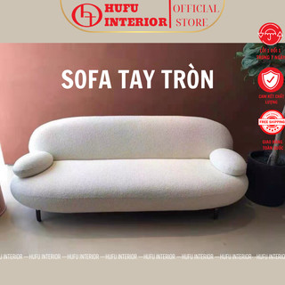 Sofa tay tròn, sofa tối giản cho căn hộ 1m2/ 1m4/ 1m7 | hufu interior