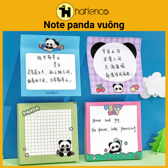 Giấy note, giấy ghi chú dễ thương
