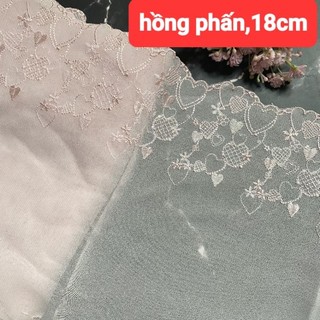 Ren thêu trang trí ,size 8 cm đến 20cm ( 1 mét)