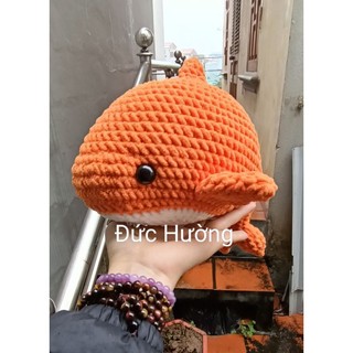 Cá Heo sản phẩm móc thủ công bằng tay.