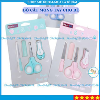 Vỉ bấm móng tay BEST BB - Bộ cắt móng tay 3 chi tiết cho bé - Shop Mẹ Khoai