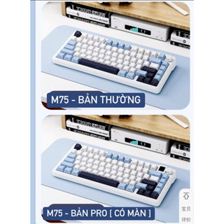 [GIAO NGAY] BÀN PHÍM CƠ XINMENG M75 MẠCH XUÔI / LED RGB / CÓ MÀN