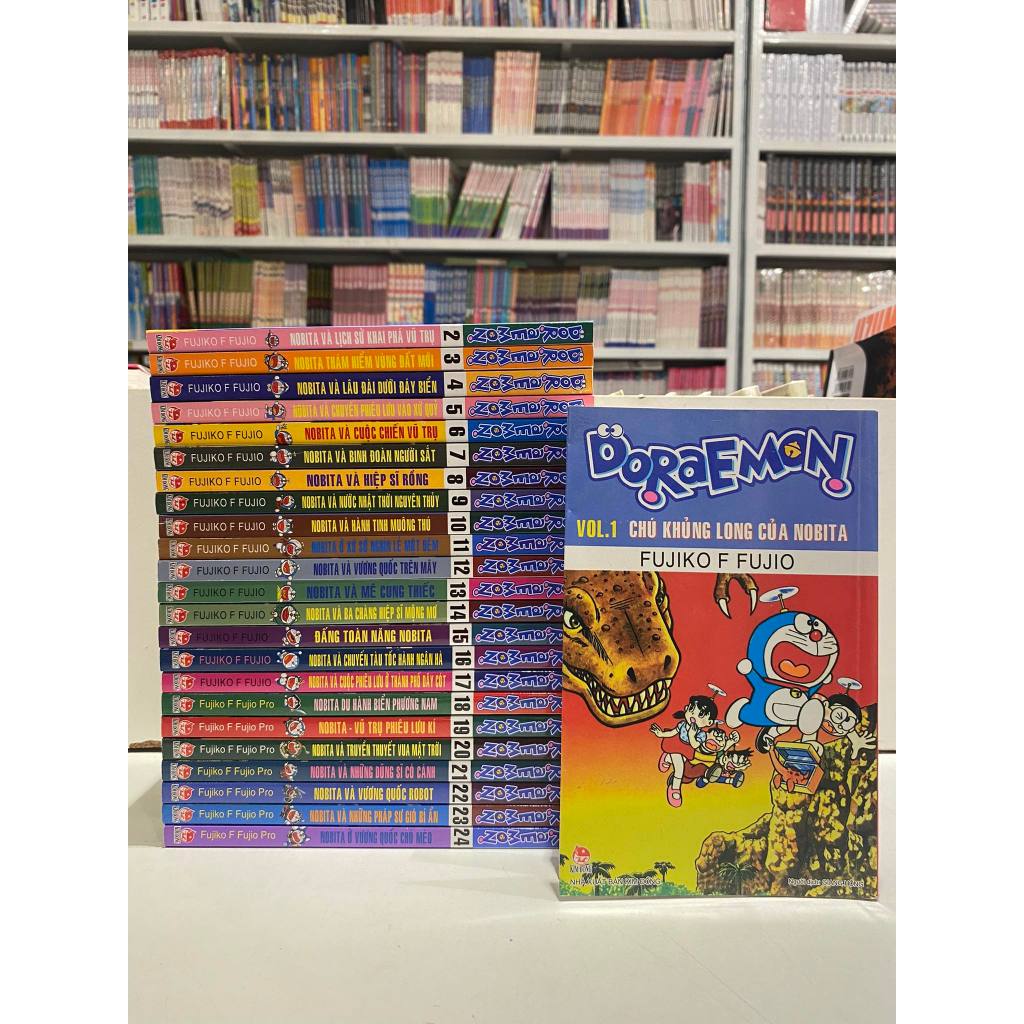 Truyện tranh: Doraemon Truyện Dài (Combo 24 Tập)