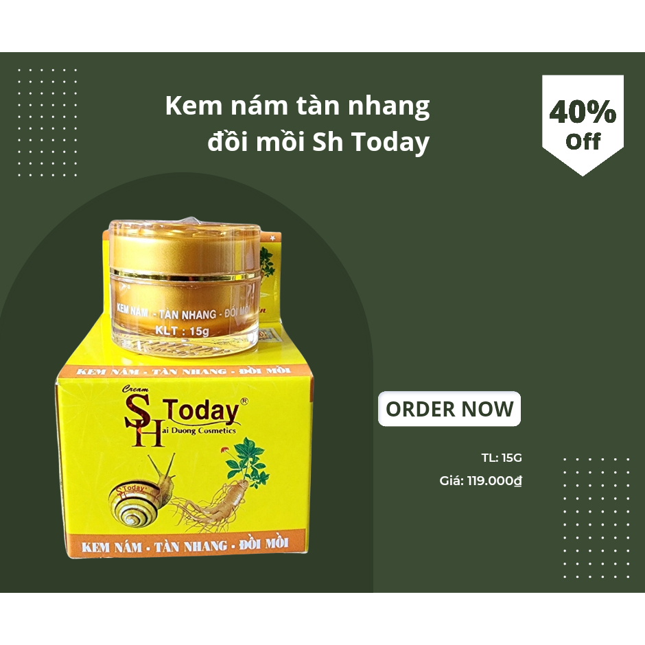 KEM NÁM TÀN NHANG ĐỒI MỒI SH TODAY 15G