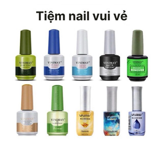 Base Top Bóng ViNiMay siêu bền làm nail xịn xò