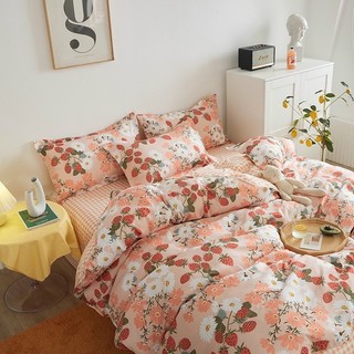 [THANH LÝ] Bộ vỏ chăn ga gối cotton poly hàng lẻ size