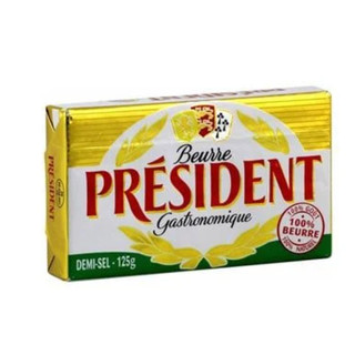 Bơ president 125g