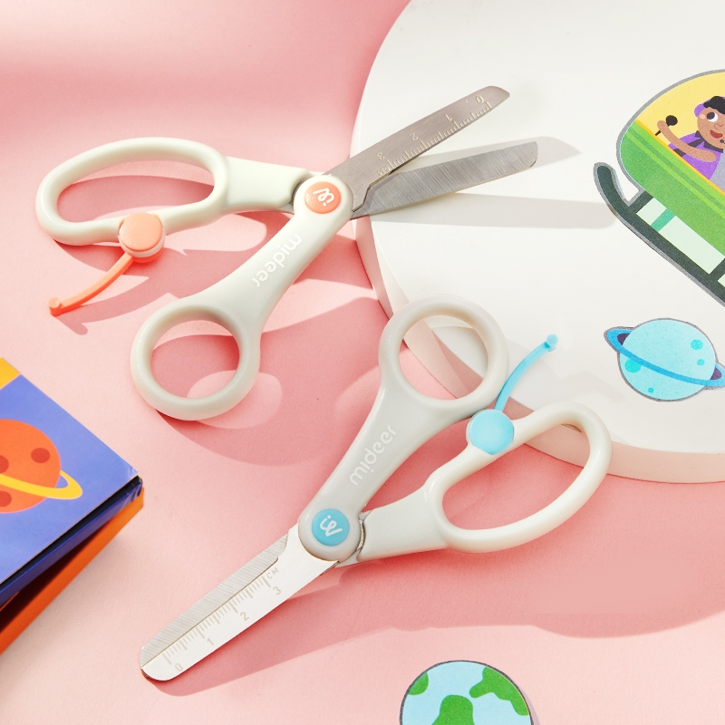 Kéo Cắt Giấy Thủ Công An Toàn Cho Trẻ Mideer Craft Scissors