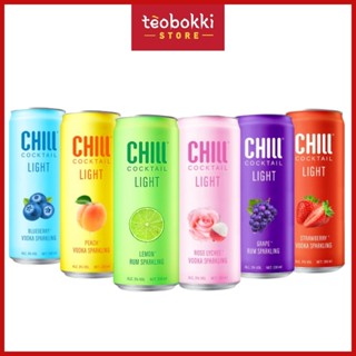 Nước trái cây lên men Chill Cocktail 6 vị 330ml
