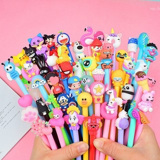 Bút gel nước đầu thú cute
