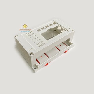 Combo 2 Hộp nhựa PLC 155x110x60mm cắt lỗ màu trắng