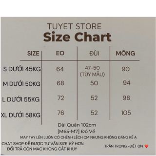[ M65-M7 ] TOP 2 QUẦN TÂY DÀI CÚC THUỜNG LƯNG CAO DÀI 102CM