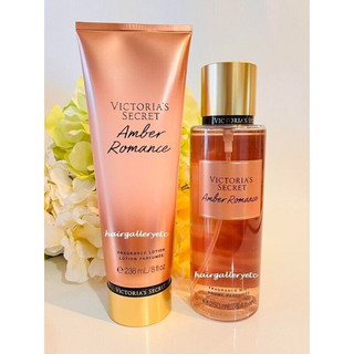 [Auth-Phân loại] Sản phẩm Sữa Dưỡng thể ,sữa tắm và xịt thơm toàn thân Amber Romance Victoria’s Secret