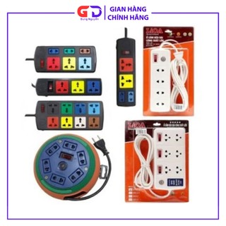 Ổ cắm điện LIOA chính hãng, ổ điện chịu được nhiệt độ cao kèm dây điện dài 3m/5m/10m công suất 3300W