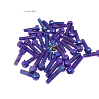 ỐC TITANIUM GR5 ĐẦU TRỤ SIZE 6x25