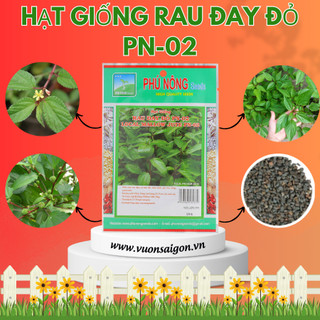 Hạt giống Rau Đay Đỏ Phú Nông hạt giống chắc khỏe, tỉ lệ nẩy mầm >95% (Vườn Sài Gòn - Vuon Sai Gon)