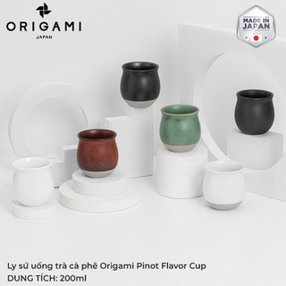 Origami japan ly sứ uống trà cà phê origami pinot flavor cup 200ml