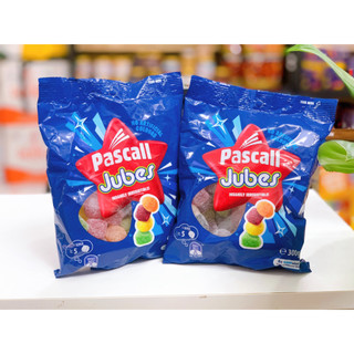 Kẹo dẻo trái cây phủ đường Pascall Jubes gói 300GR
