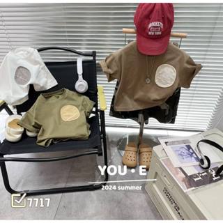 Áo phông cộc tay túi ngực tròn 2 màu hàng QCCC by KID CLOTHING