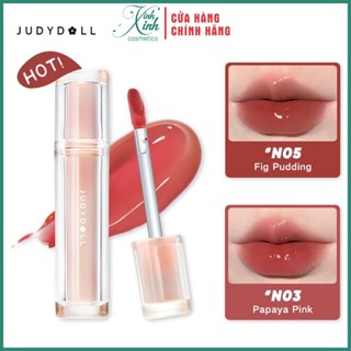 Son tint bóng Judydoll mềm mịn và căng bóng Ice Tea Mirror mật ong thạch thủy tinh 0.5ml