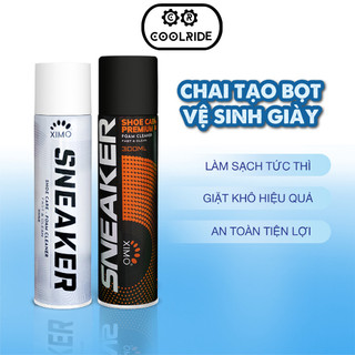 Chai xịt tạo bọt vệ sinh giày ximo cao cấp 300ml xvsg02