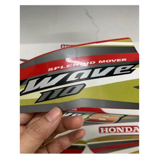 Tem Wave S 110 - 2010 Đỏ 3 Lớp