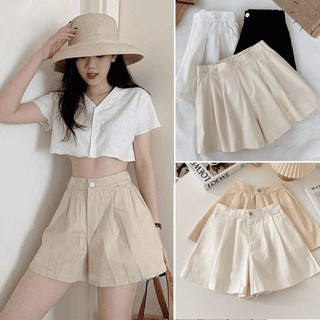 Quần short đũi quần đùi đũi dáng váy siêu hot quần short cạp cao siêu xinh m106