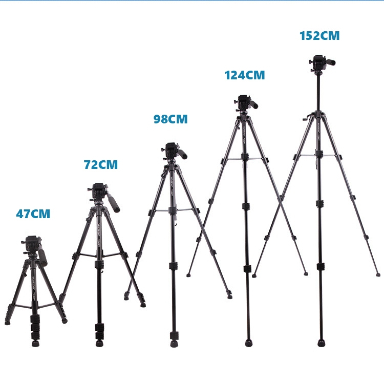 Chân máy ảnh máy quay Tripod điện thoại YUNTENG VCT-691RM