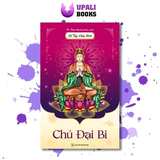 Sách - Vở chép Kinh Chú Đại Bi, sổ chép kinh Chú Đại Bi in chữ mờ loại cao cấp dày dặn (TẶNG KÈM BÚT VIẾT) - Upali Books