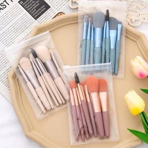 Bộ Cọ Trang Điểm 8 Cây Có Túi Zip ( giao màu ngẫu nhiên )