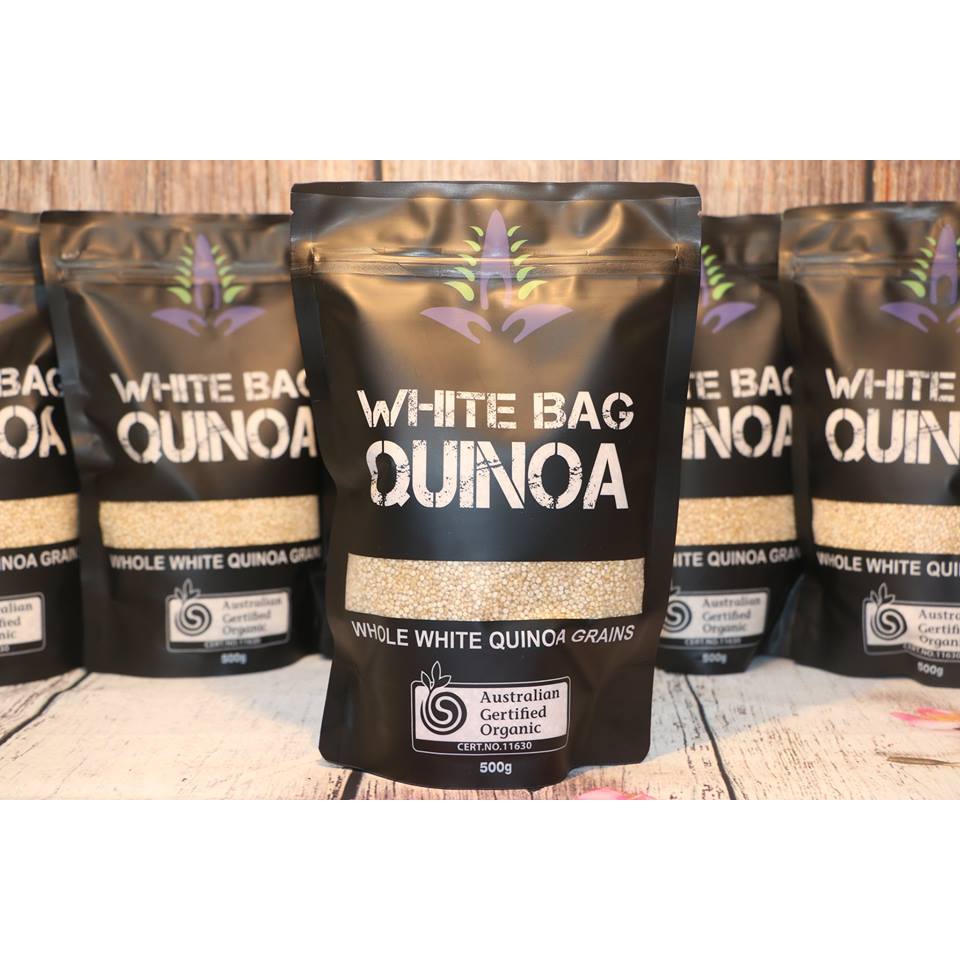 HẠT DIÊM MẠCH ÚC WHITE BAG QUINOA 500GR