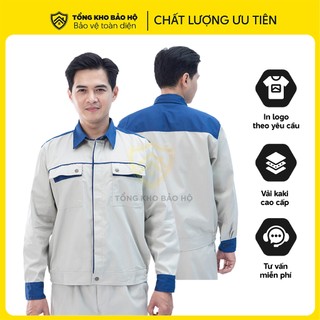 Áo Quần Đồng Phục Bảo Hộ Kỹ Sư AV01 Hàng Việt Nam Chất Lượng Cao